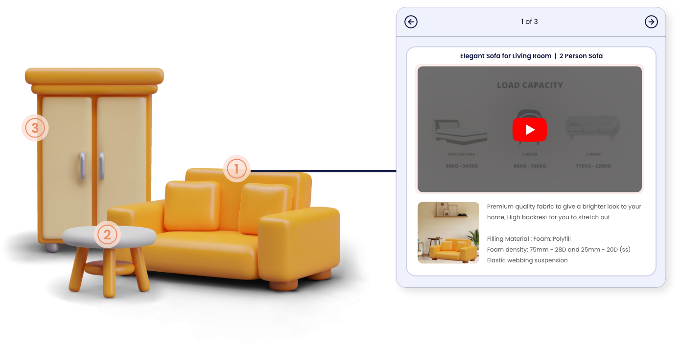 PixerPost Furniture Illustration